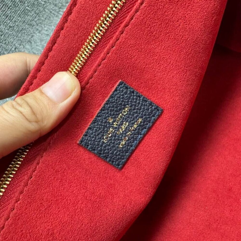 Louis Vuitton Vavin Navy Monogram Leather Shoulder Bag 1350-062825 - Picture 14 of 15